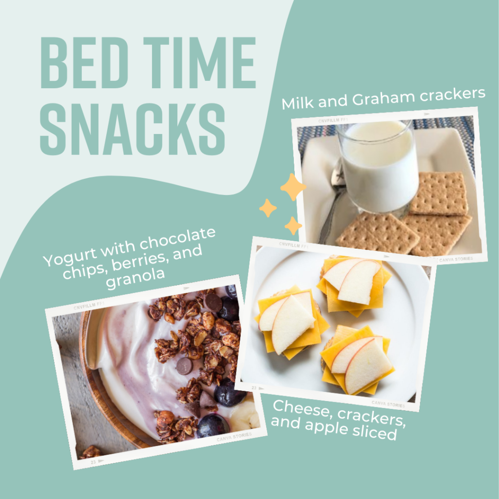 bedtime snacks for high school athletes