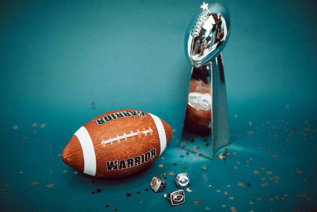 Super bowl trophy and ball nutrition for high school athletes